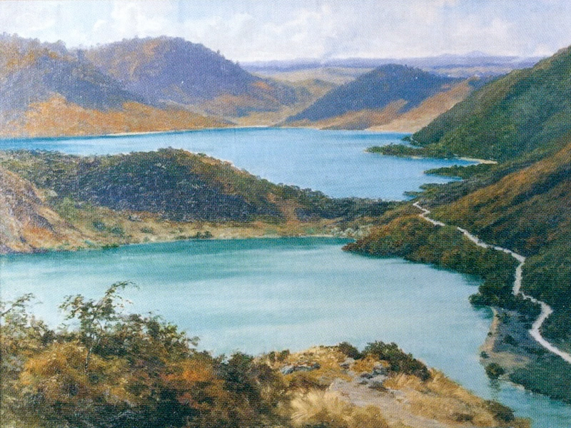 1856-Charles Henry Howorth - Lago Tikitapu e Lago Rotokakahi